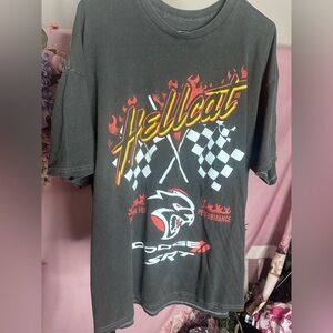 Hellcat Dodge - SRT  Graphic T-Shirt Size 2X EUC